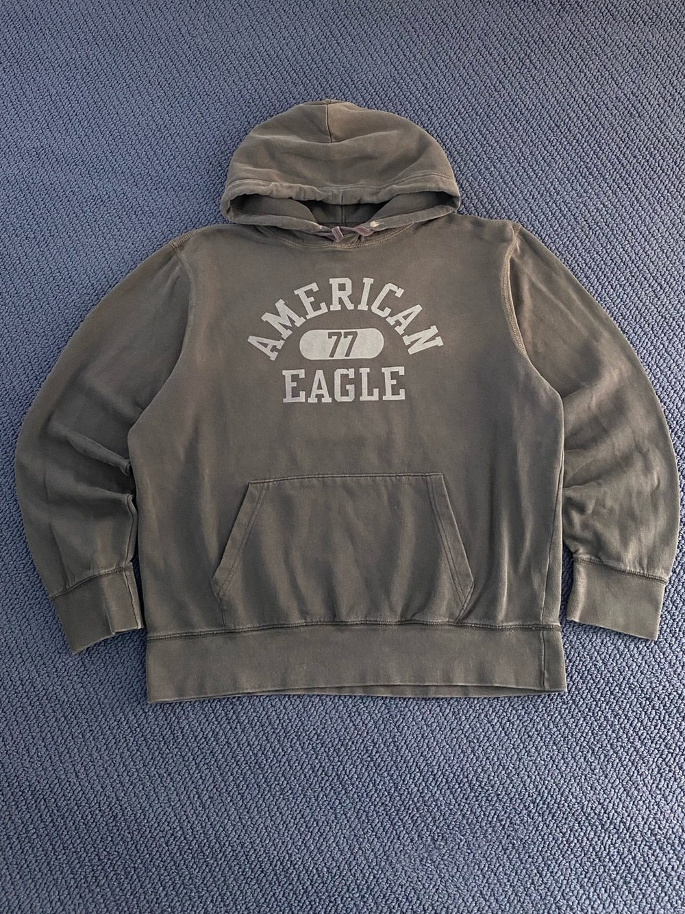 Y2k American Eagle Collegiate Hoodie